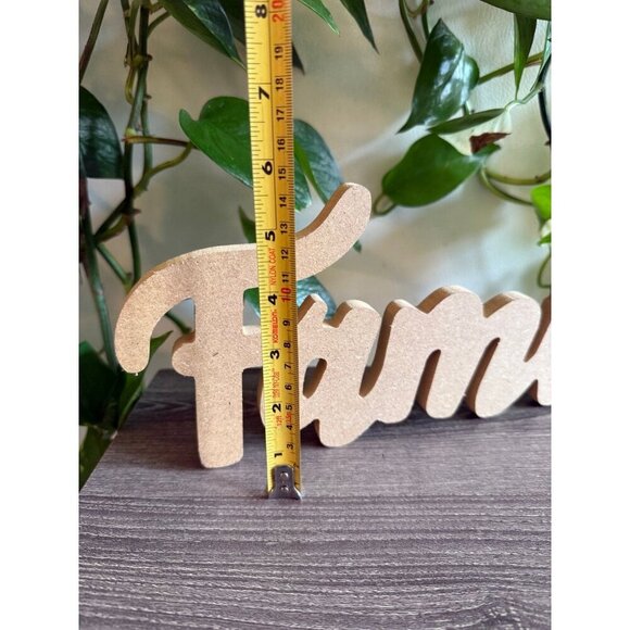 15” length FAMILY home decor sign - Picture 4 of 9